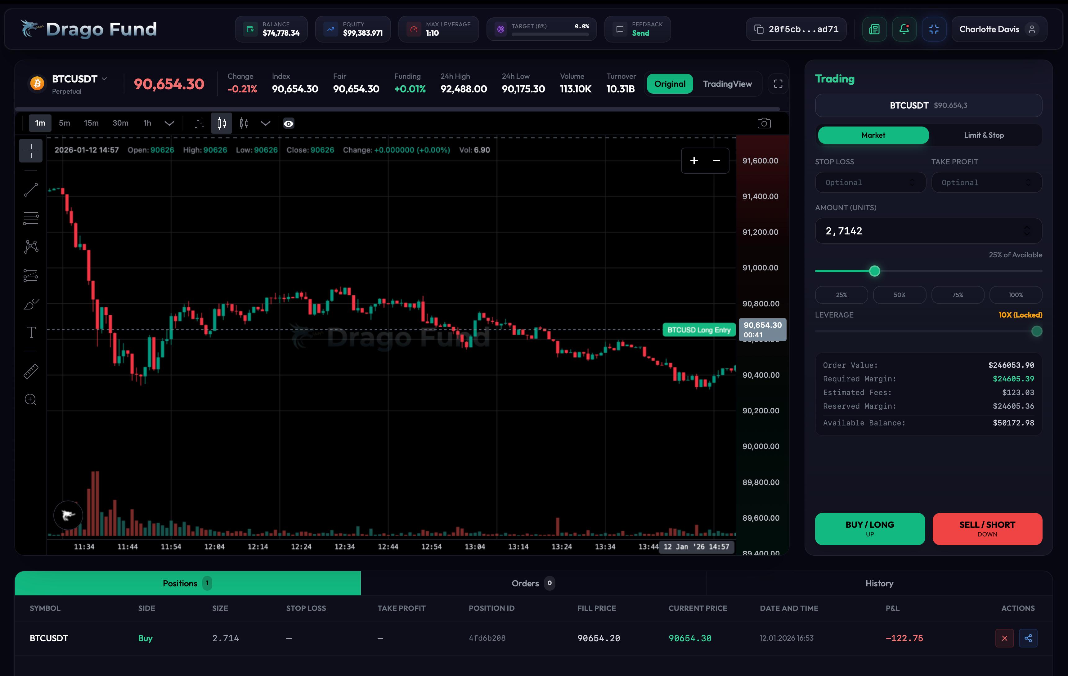 Drago Trading Terminal